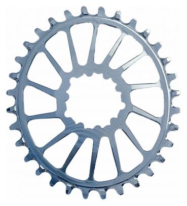 Plateau Oval Shift Up argent (SRAM)