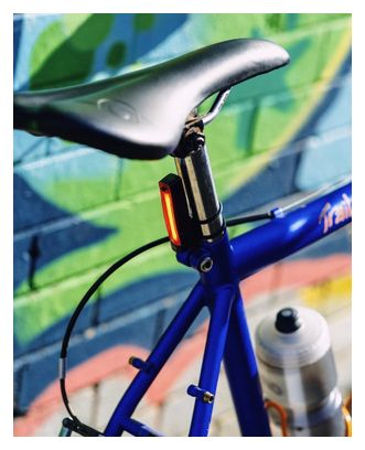 Set Knog Blinder Pro 400 voor- en achterverlichting / Plus Rear Zwart