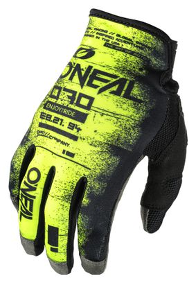 O'Neal Mayhem Scarz Long Gloves Black/Yellow