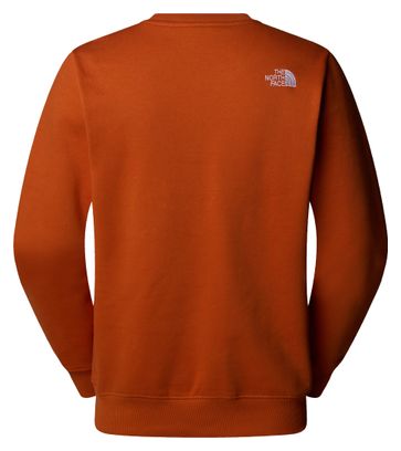 The North Face Drew Peak Orange Sweatshirt