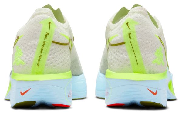 Nike ZoomX Vaporfly Next 3 Beige Vert Femme