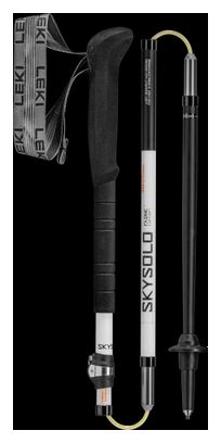 Leki Skysolo FX.One Carbon Trekkingstokken Wit Zwart Oranje