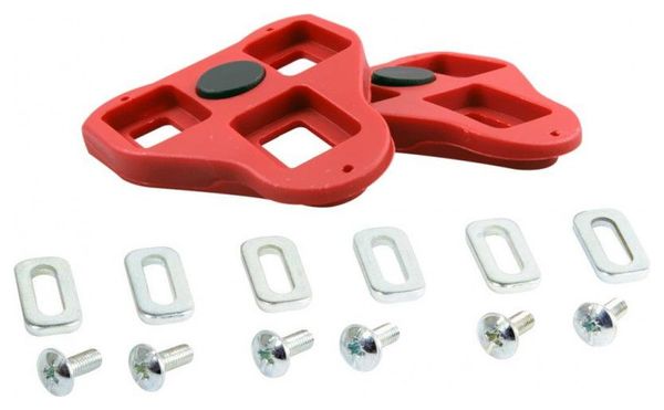 Cales pédales automatique - angle 9°- compatible look delta