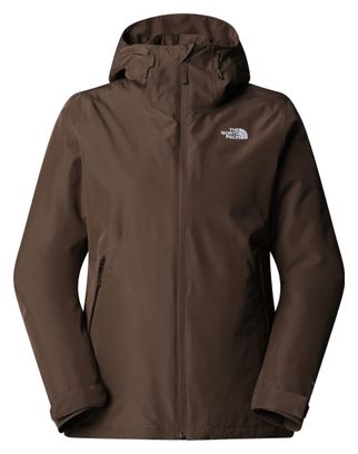 3-in-1 damesjas The North Face Carto Mono Triclimate Capuchon Bruin