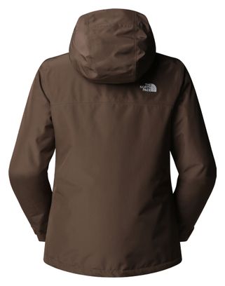 3-in-1 damesjas The North Face Carto Mono Triclimate Capuchon Bruin