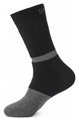 Pair of Spiuk Top Ten Winter Black Socks