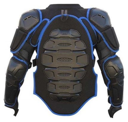 Parts 8.3 Chaqueta protectora para niños Gansta 2.0 con protector de espalda Negro