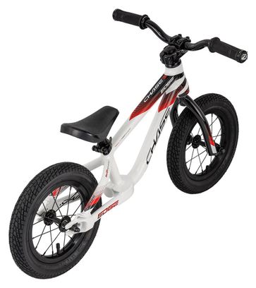 Draisienne Chase Edge 12'' Blanc / Rouge 2 - 4 ans