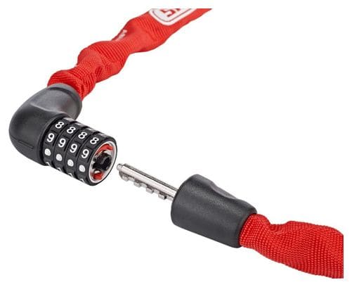 ABUS Verrouillage De Chaîne Code Steel-O-Chain 5805C/75 Rouge