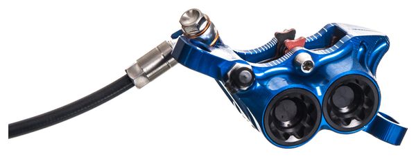 Hinterradbremse HOPE Tech 3 E4 (ohne Bremsscheibe) Standard Bremsleitung Blau