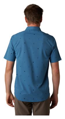 Fox Ranger Woven Slate Blue Short Sleeve Jersey
