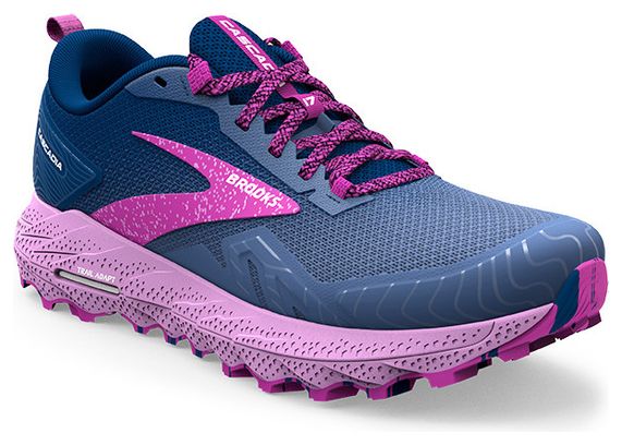 Brooks Cascadia 17 Damesschoenen Blauw Violet 39