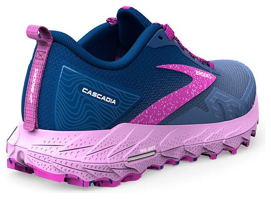 Brooks Cascadia 17 Damesschoenen Blauw Violet 39