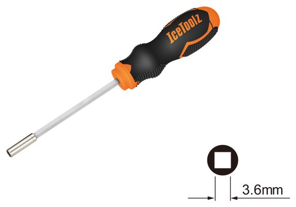 IceToolz 12D5 Combo Set of Spoke Tools 3.6 mm