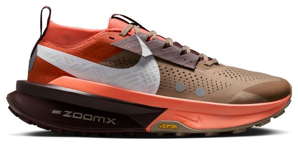 Nike ZoomX Zegama Trail 2 Marron Orange Homme