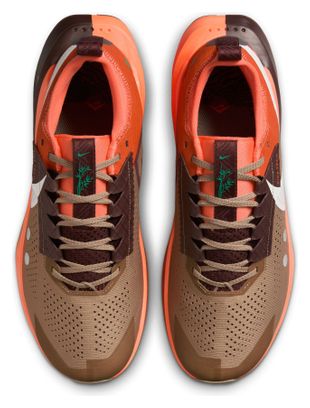 Nike ZoomX Zegama Trail 2 Marron Orange Homme