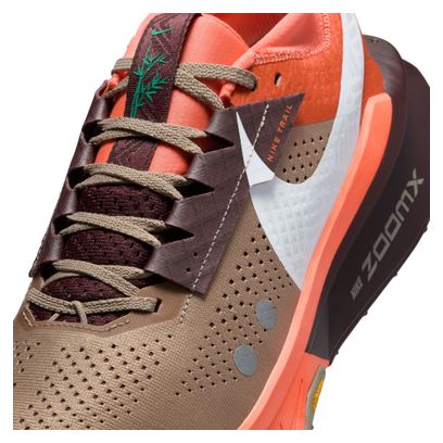 Nike ZoomX Zegama Trail 2 Marron Orange Homme