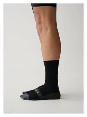 Merino Maap Alt_Road Socks Black