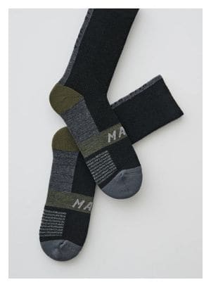 Merino Maap Alt_Road Socks Black