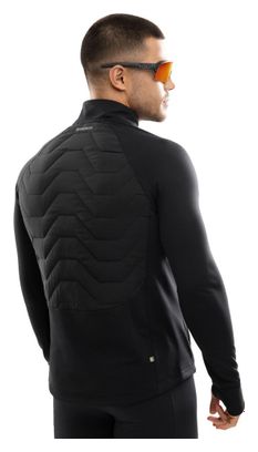 Veste fitness isolante légère homme Elevate Noir