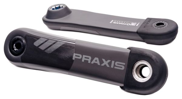 Coppia di pedivelle Praxis EC-Type3 in carbonio per TQ/Fazua/Bros/Bafang