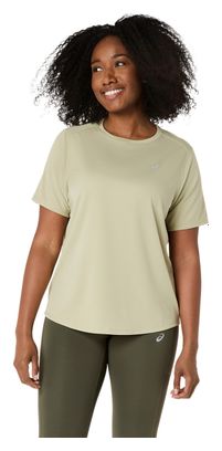 Asics Core Kurzarm-Shirt für Damen, khaki
