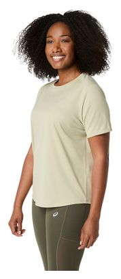 Asics Core Kurzarm-Shirt für Damen, khaki