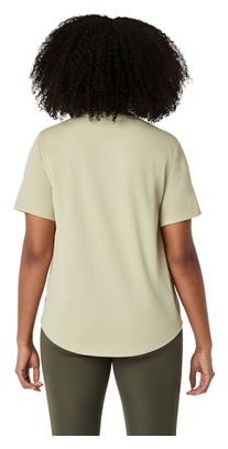 Asics Core Kurzarm-Shirt für Damen, khaki
