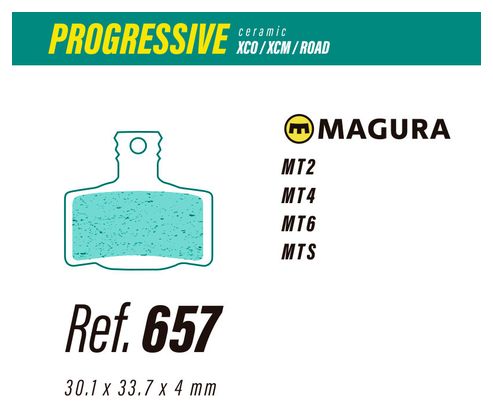 Paar Magura MT2 / MT4 / MT6 / MTS Less remmen