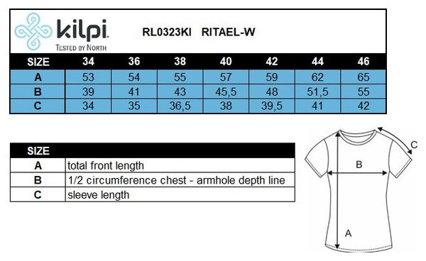 Maillot de vélo femme Kilpi RITAEL-W