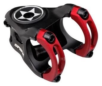 Spank Split 35 Stem 0° 35 mm Black Red