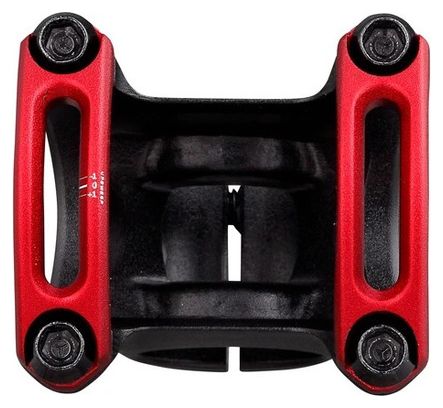 Spank Split 35 Stem 0° 35 mm Black Red