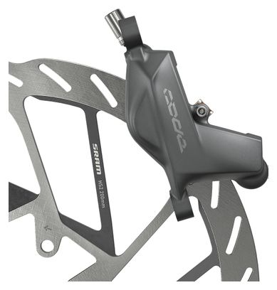 Hinterradbremse Sram Code Bronze Stealth Durite 2000mm Grau (Ohne Bremsscheibe)