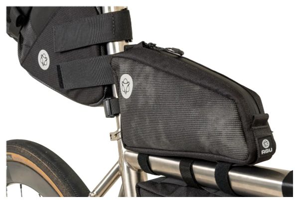 Agu Top-Tube Frame Bag Venture 0.7L Reflective Mist Grey