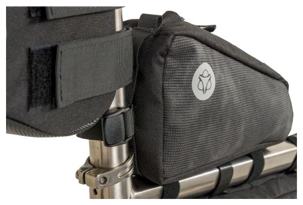 Agu Top-Tube Frame Bag Venture 0.7L Reflective Mist Grey