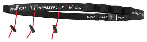 Ceinture porte-dossard Compressport Race Belt Noir 