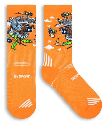 Running socks BV Sport Run Collector Nhobi Senhora Orange