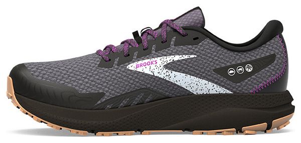 Chaussures Trail Brooks Divide 4 GTX Noir Femme