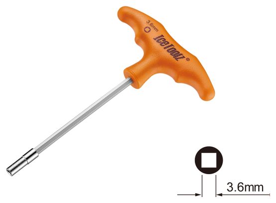 IceToolz 12D7 Spoke Tool 3.6 mm