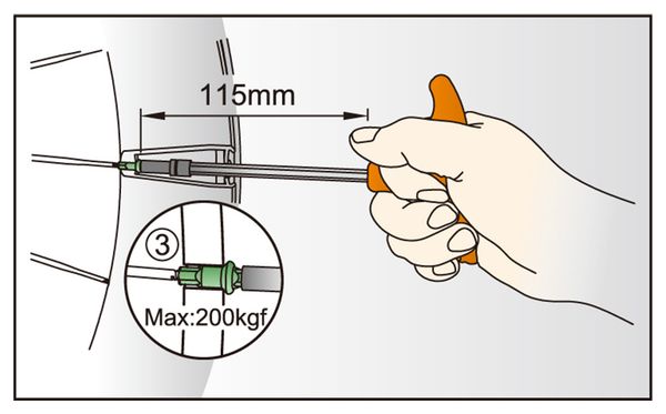 IceToolz 12D7 Spoke Tool 3.6 mm