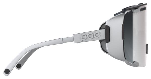 POC Devour Glacial Argentite Silver Clarity Universal Sunny Silver Goggles