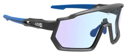 Lunettes AZR Kromic Race RX Noir Mat /Ecran Bleu Photochromique 