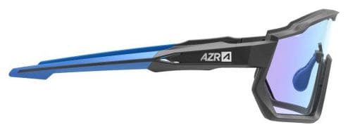 Lunettes AZR Kromic Race RX Noir Mat /Ecran Bleu Photochromique 