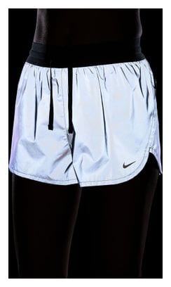 Nike Running Division Reflective Shorts 3in Weiß Damen