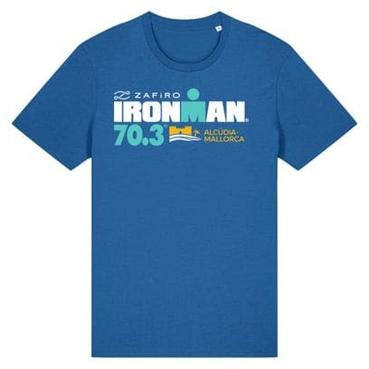 Ironman 70.3 Mallorca Heren Royal Blauw Korte Mouw T-Shirt