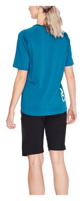 Maillot Manches Courtes Femme Poc Essential MTB Bleu Antimony