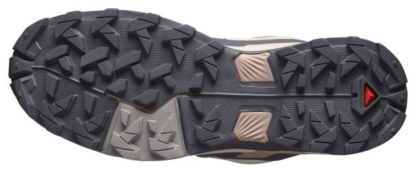 Chaussures de Randonnée Salomon X Ultra 5 GTX Beige/Gris Femme