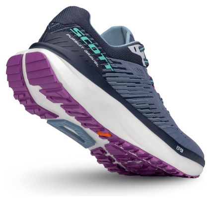 Chaussures Trail Scott Pursuit Gravel Bleu/Violet Femme