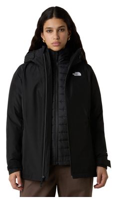 Chaqueta The North Face Carto Mono Triclimate 3 en 1 con capucha Negro Mujer
