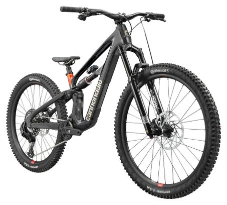 Cannondale Bad Habit 1 Full-Suspension Mountain Bike with SRAM 12-Speed MX (29/27.5-inch) Gray/Orange